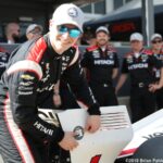 Newgarden gets his P1 sticker