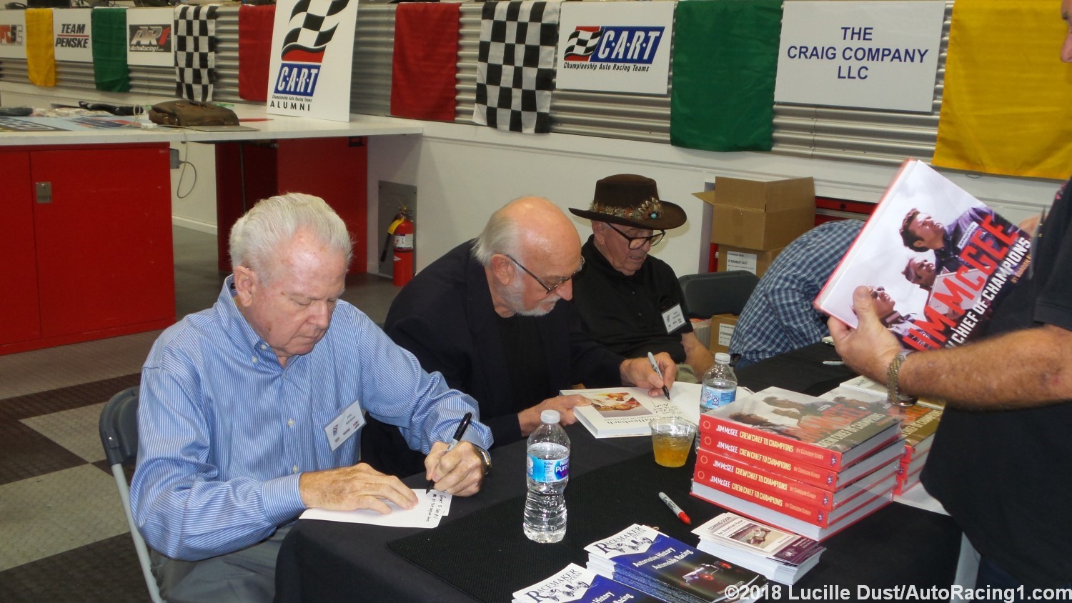Dallenbach and McGee book signing