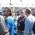 Zak Brown on the grid