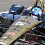 Wickens took his rookie test in teammate James Hinchcliffe's car