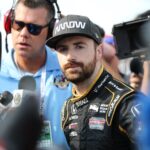James Hinchcliffe fields questions from the media after the No. 5 car is bumped from the Indianapolis 500 field of 33