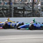 Alexander Rossi's passes were breathtaking all day
