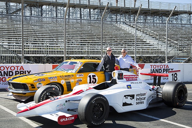 Parnelli Jones with GP boss Jim Michaelian