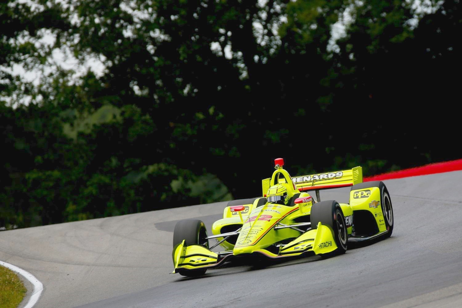 It's been a tough weekend for Simon Pagenaud 