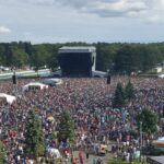 Recent concert crowd at The Glen