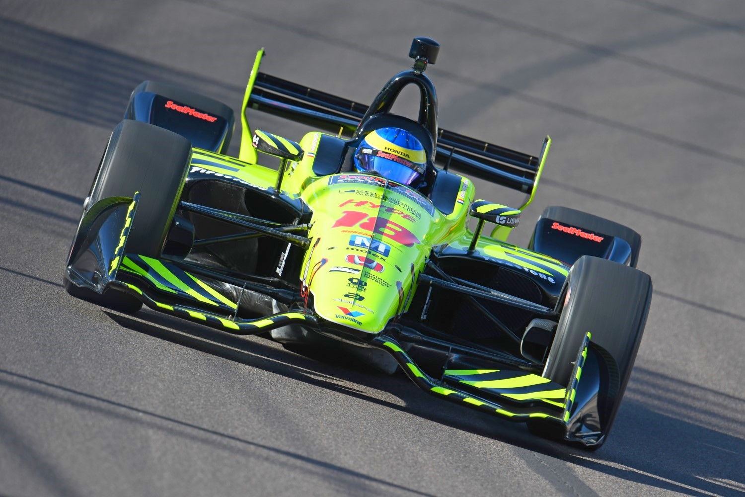 Bourdais in the Sealmaster car