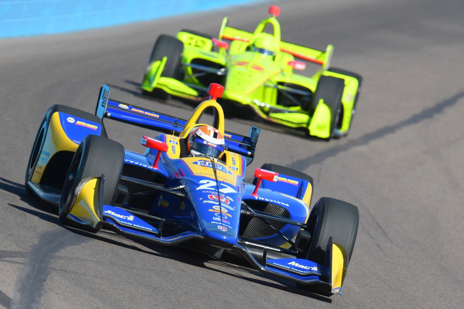 Rossi leads Pagenaud