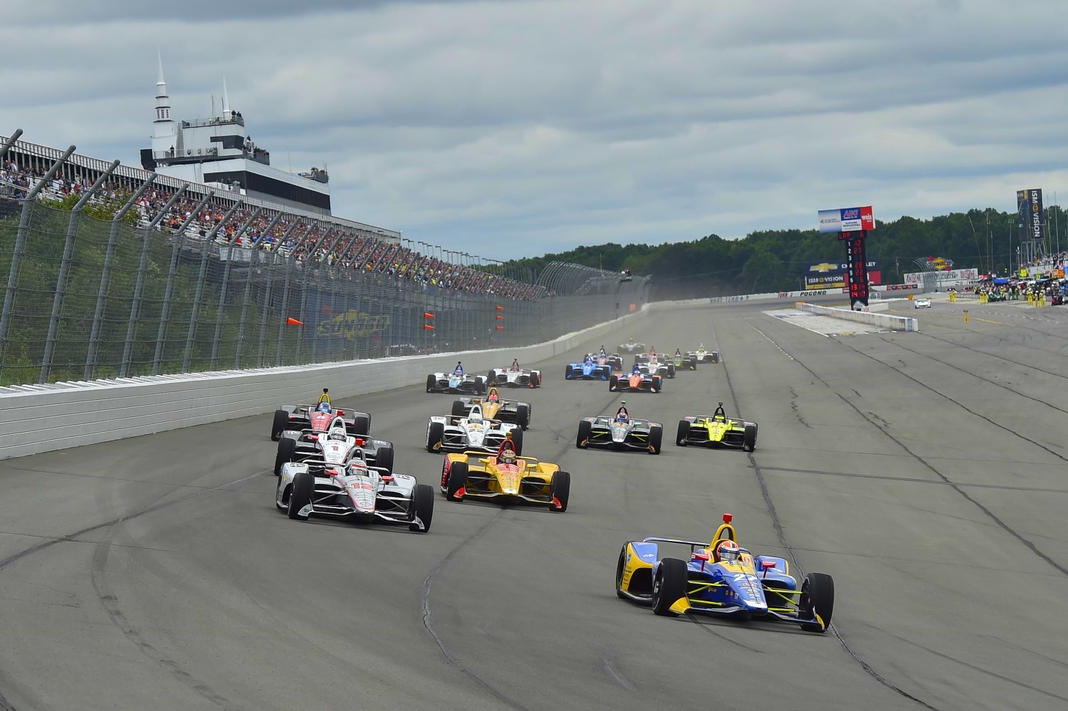 Rossi dominated Pocono in 2018. 2019 is probably the last IndyCar race at Pocono