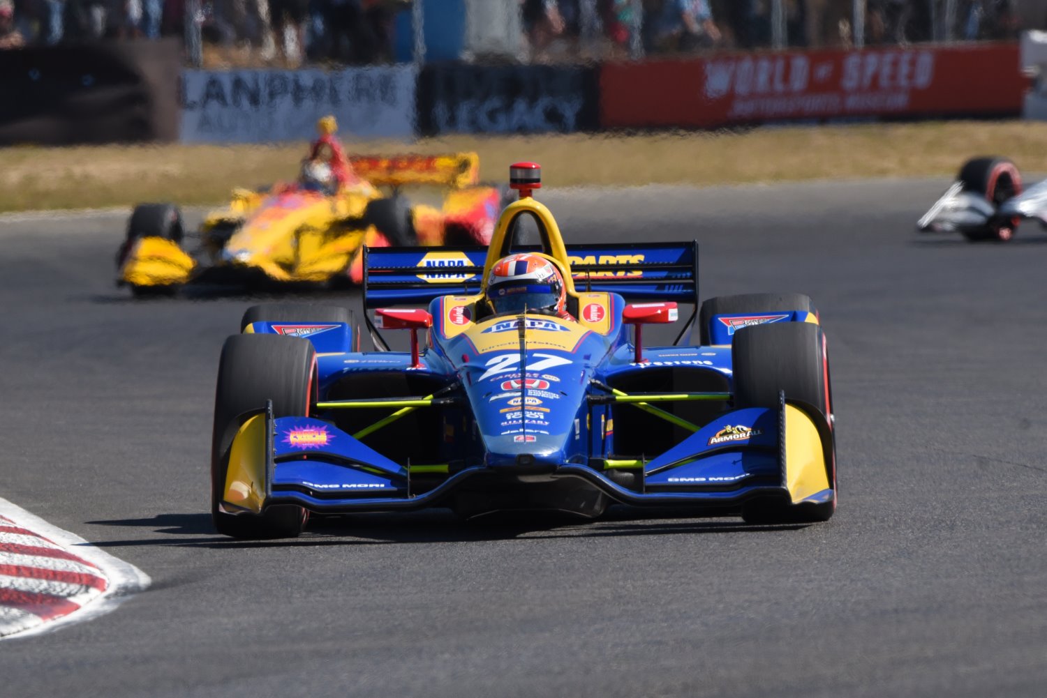 With the title on the line, will Rossi again get screwed by IndyCar's ludicrous closed pits caution flag policy?