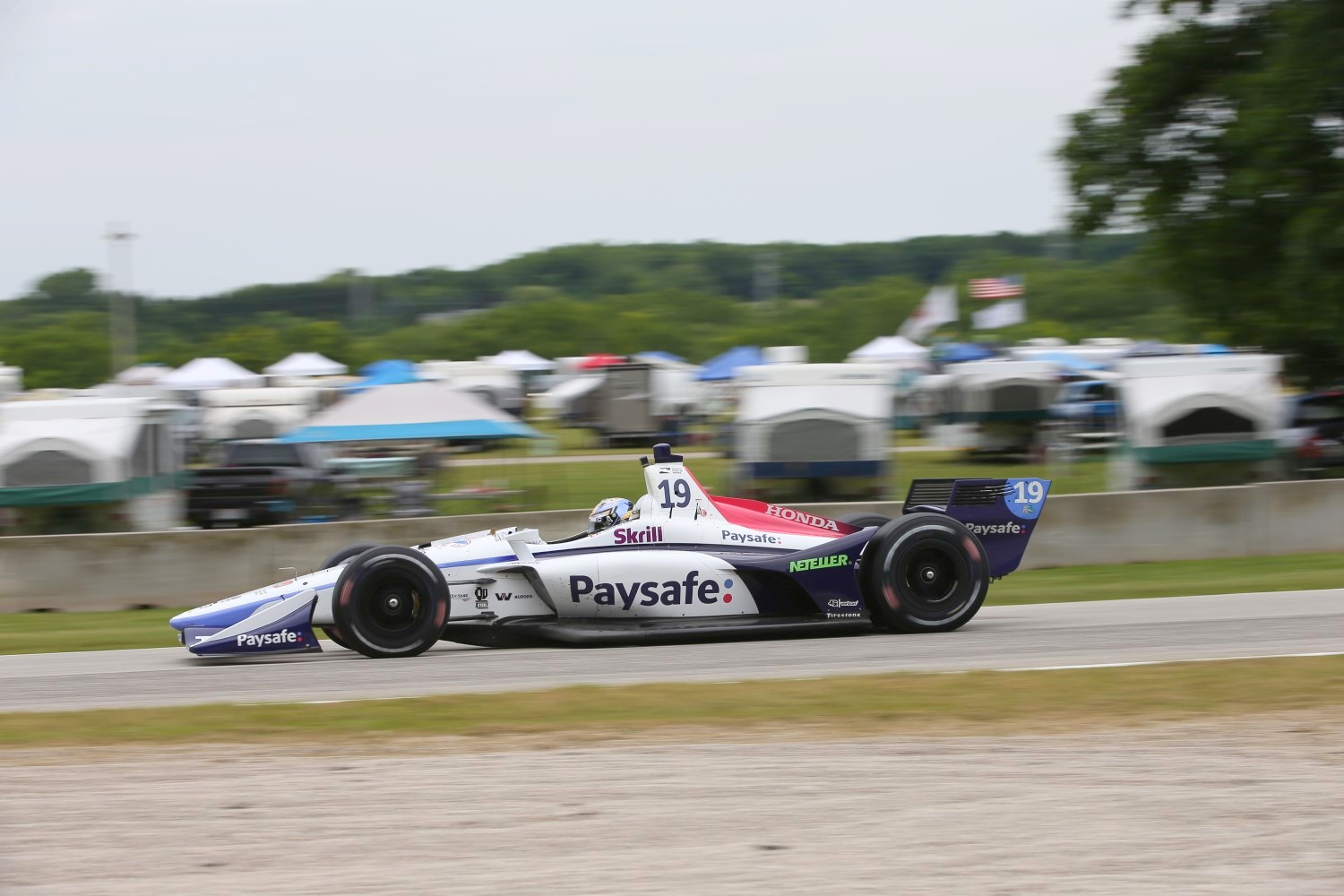 De Melo in the #19 Dale Coyne Honda