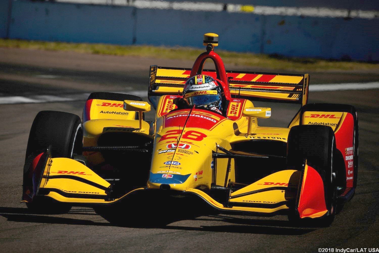 DHL has a big presence in IndyCar too with Ryan Hunter-Reay