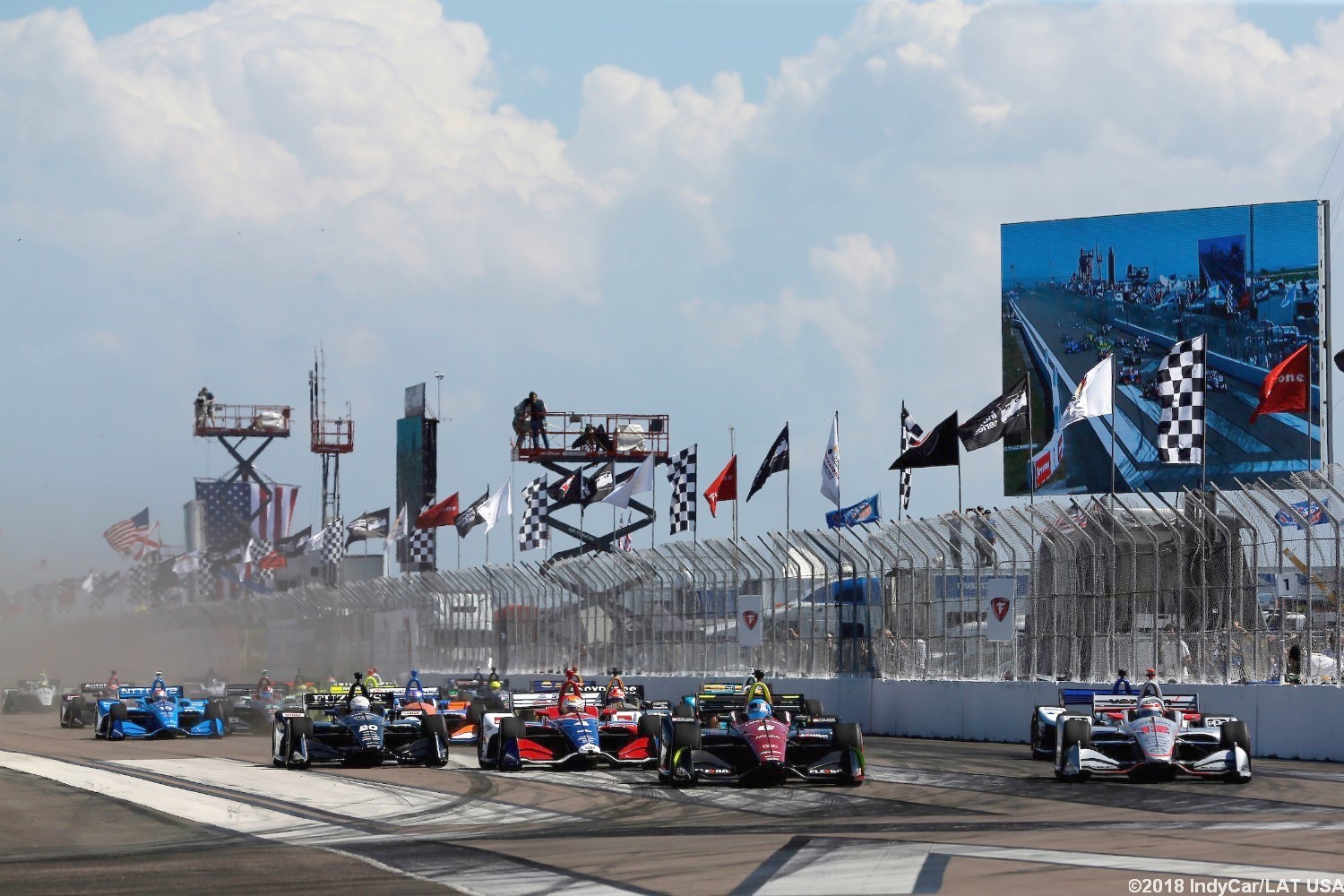 IndyCar must review its restart procedures when the race needs to go green quickly