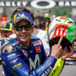 Valentino Rossi on pole