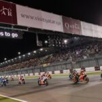 The start of the 2018 MotoGP season in Qatar