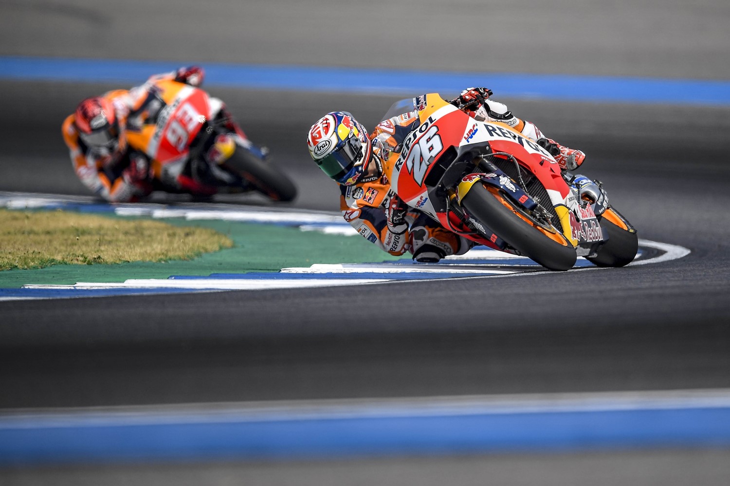 Marquez and Pedrosa