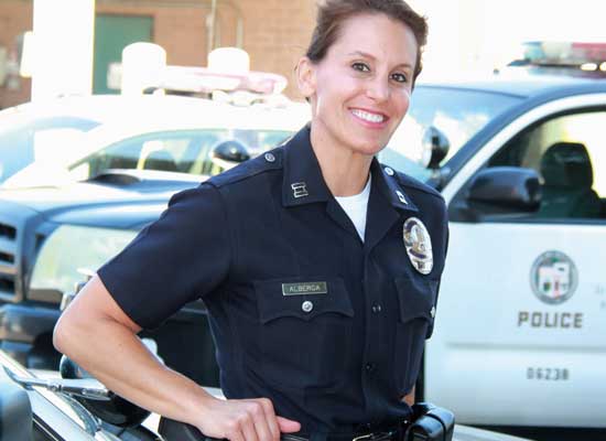 LAPD Commander Nicole Alberca does use the foreign cars to go get her nails done