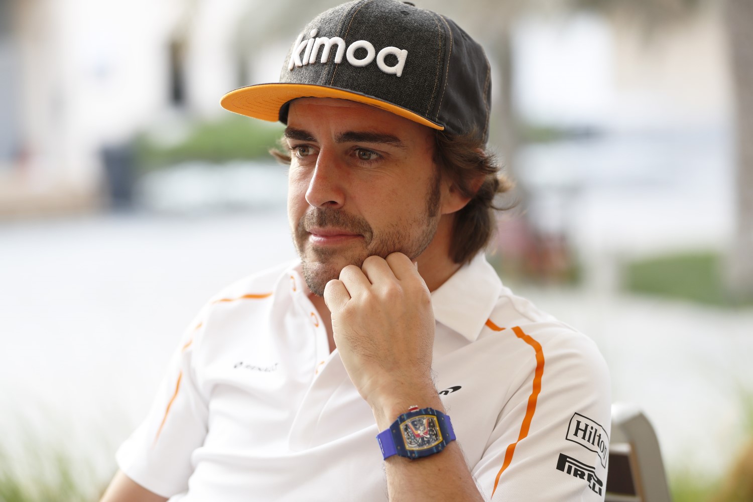 Alonso not saying much about Goss