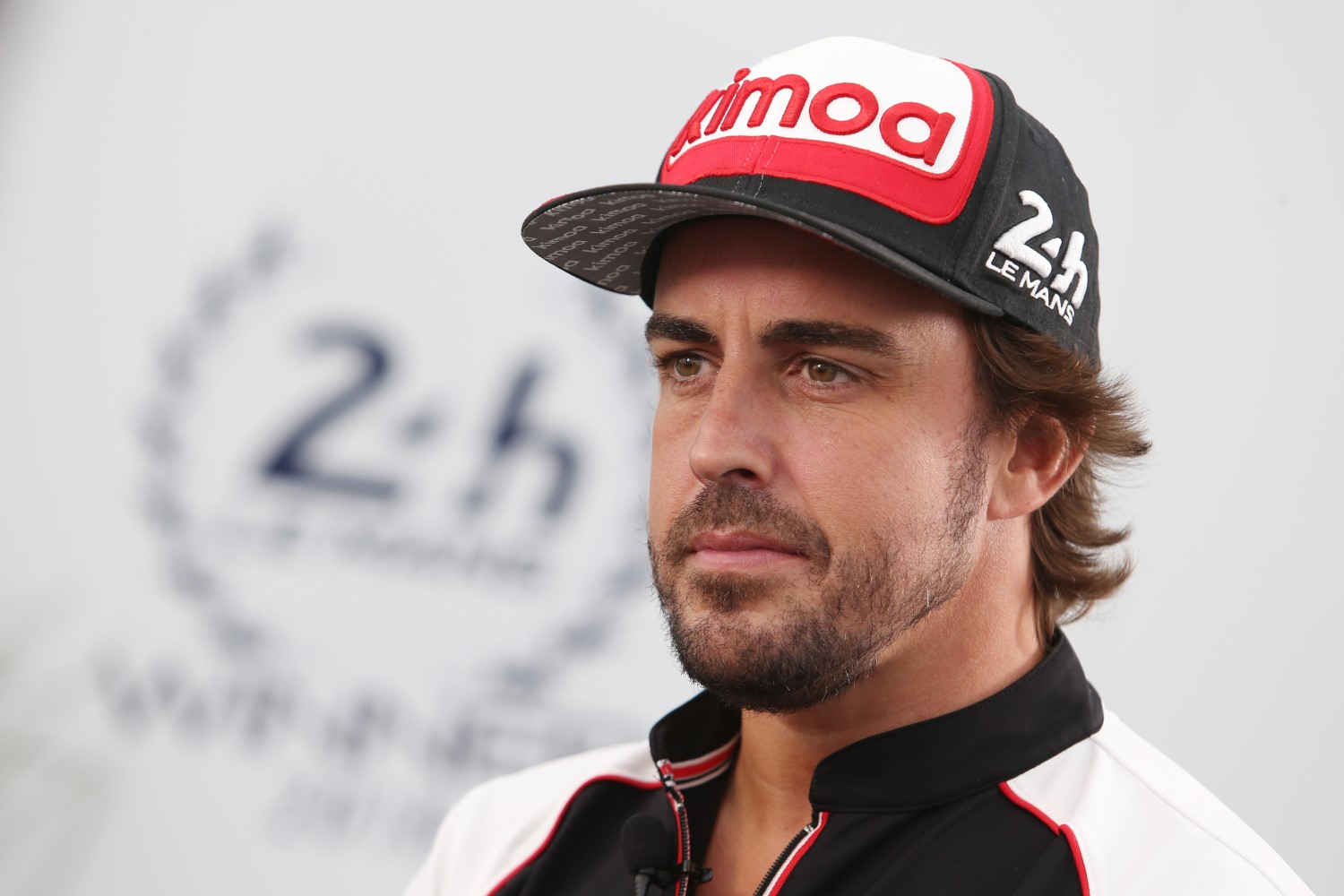 Alonso stares into space trying to figure out his next move