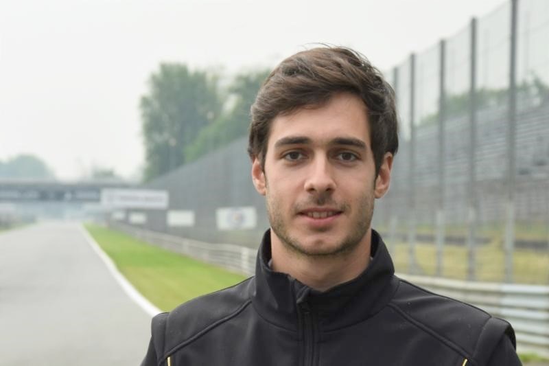 Binder in the famous Parabolica corner before his double win in Monza (Photo ENIK)