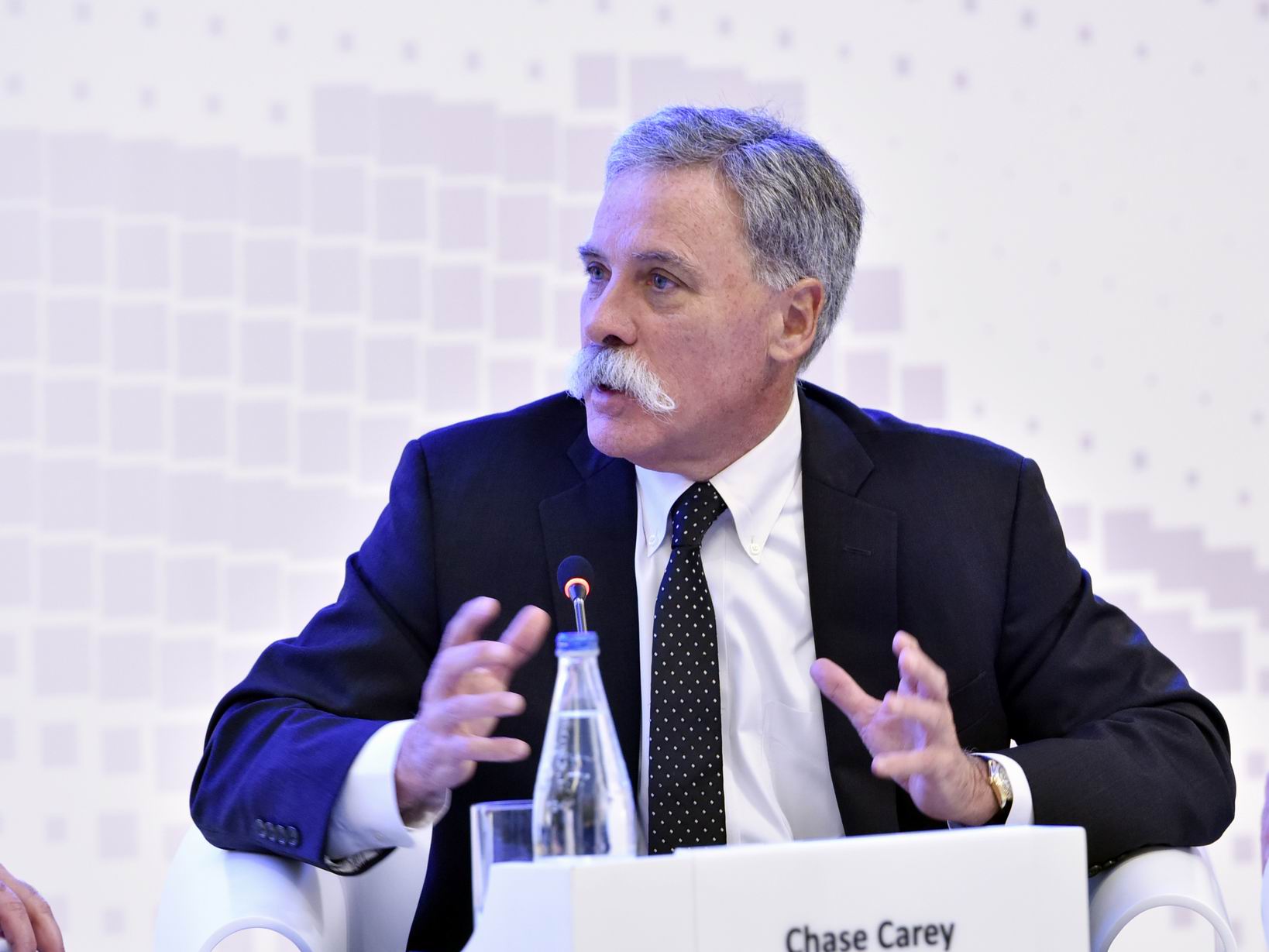 Chase Carey trying hard to improve on what Ecclestone built