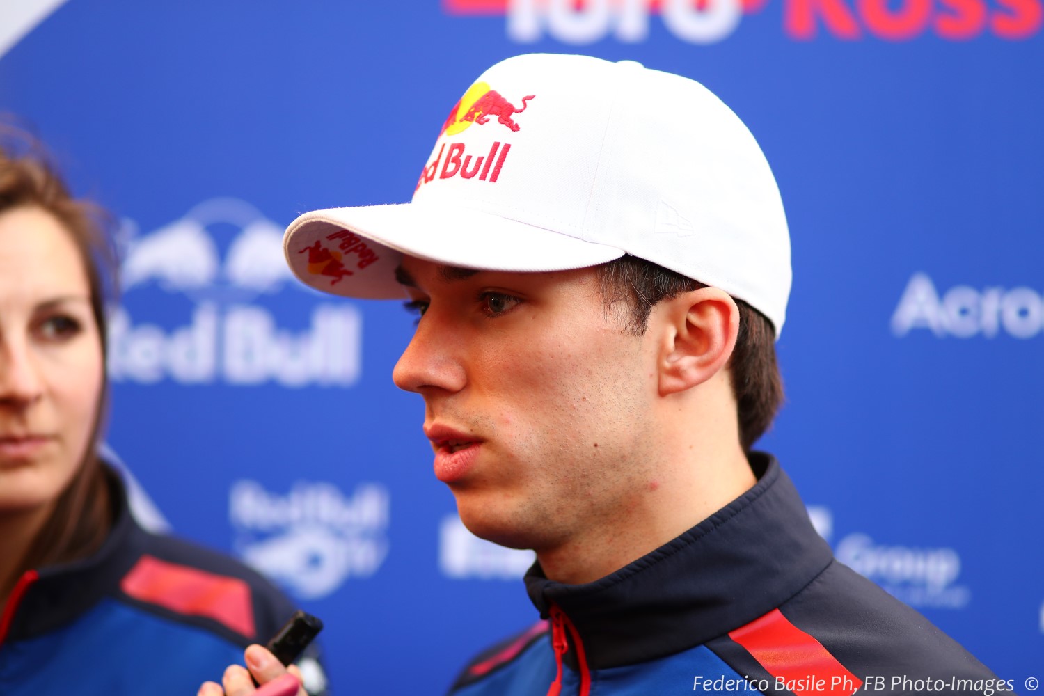 Pierre Gasly. Someone has to clean the track surface on Friday mornings