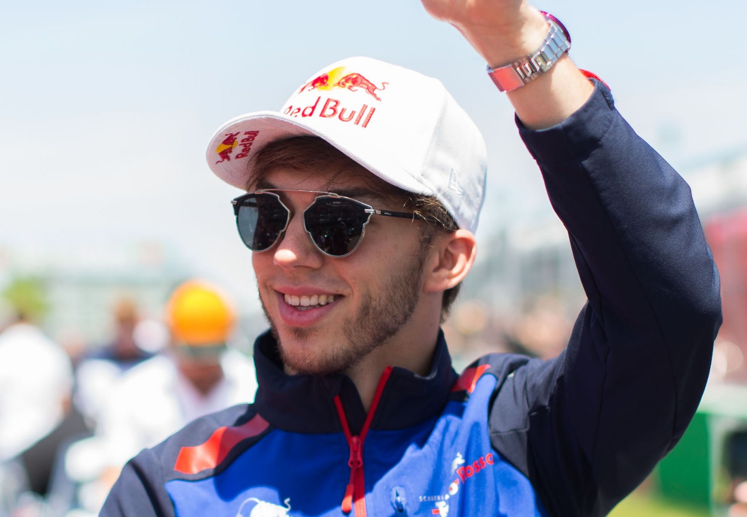 Having two French drivers on the grid helps