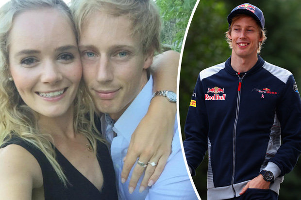 Brendon Hartley and Sarah Wilson