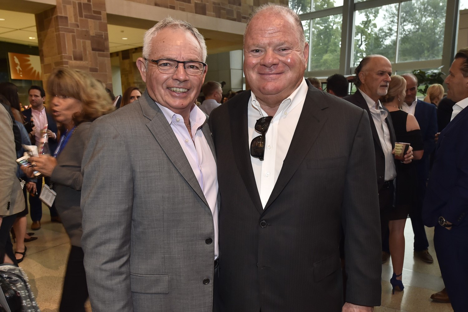 Ganassi Racing brain trust Mike Hull and Chip Ganassi