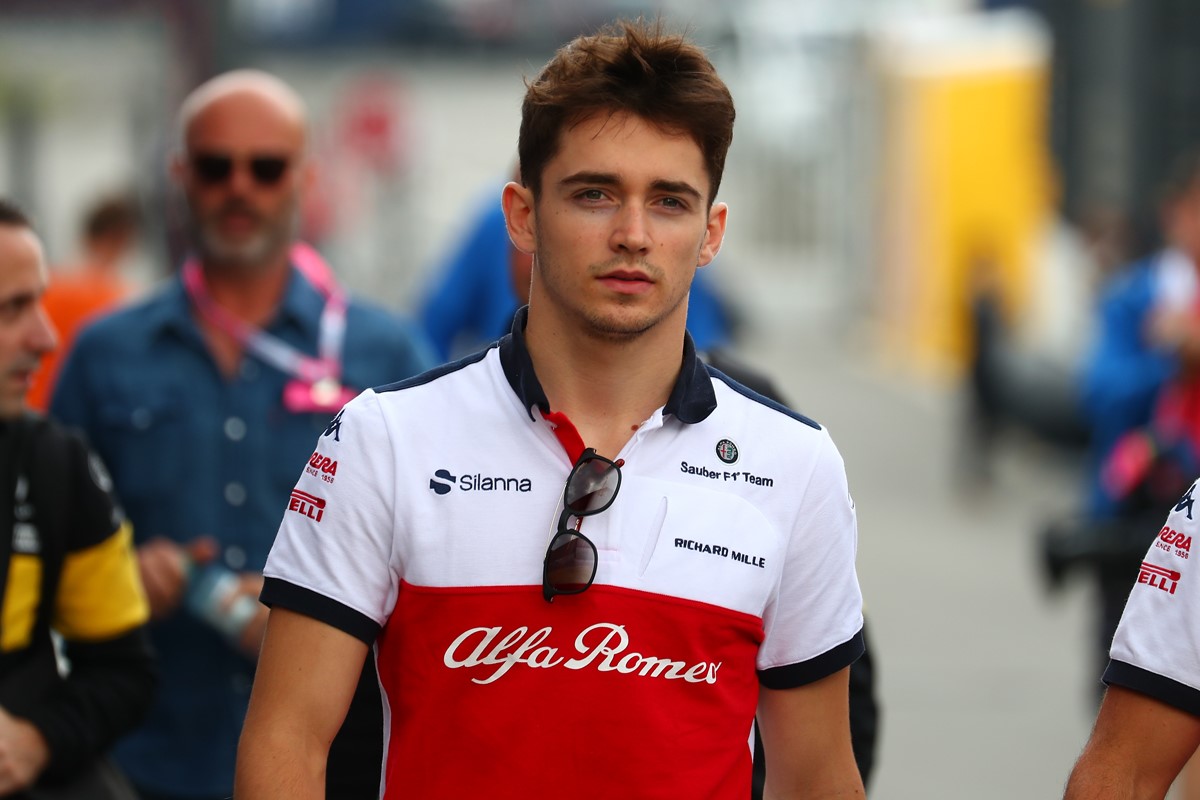 Charles Leclerc, a Ferrari driver, most likely headed to Haas