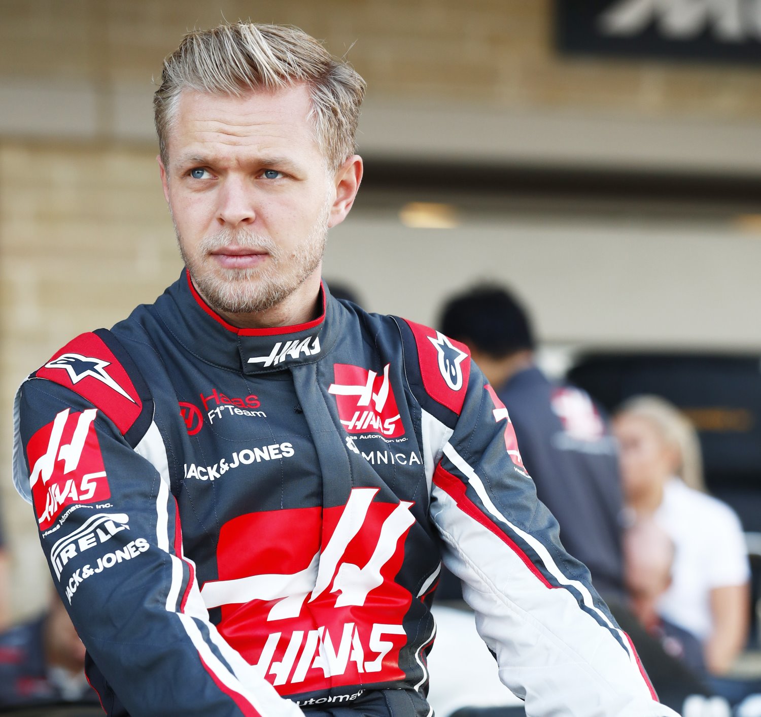 Kevin Magnussen enjoying some Big Macs