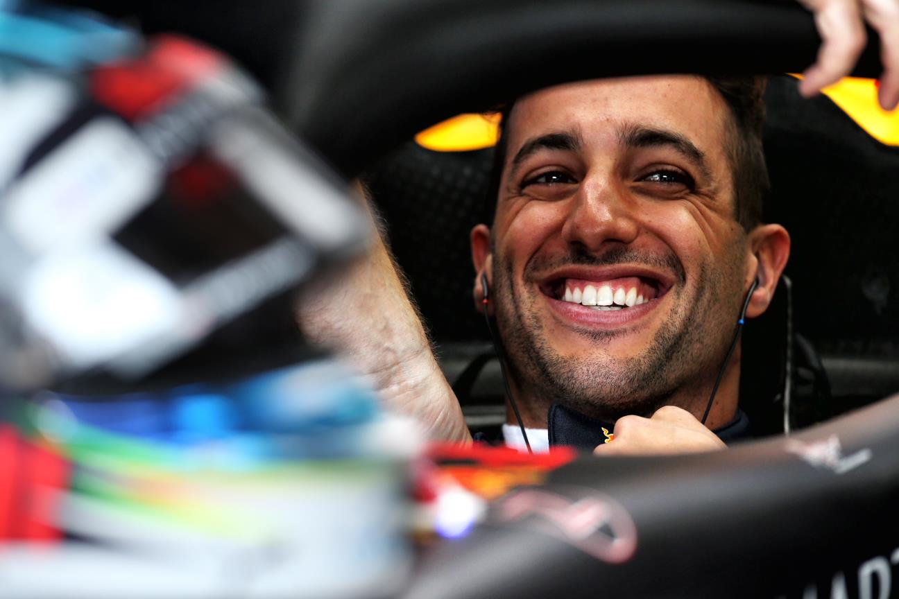 Daniel Joseph Ricciardo is smiling all the way to the bank