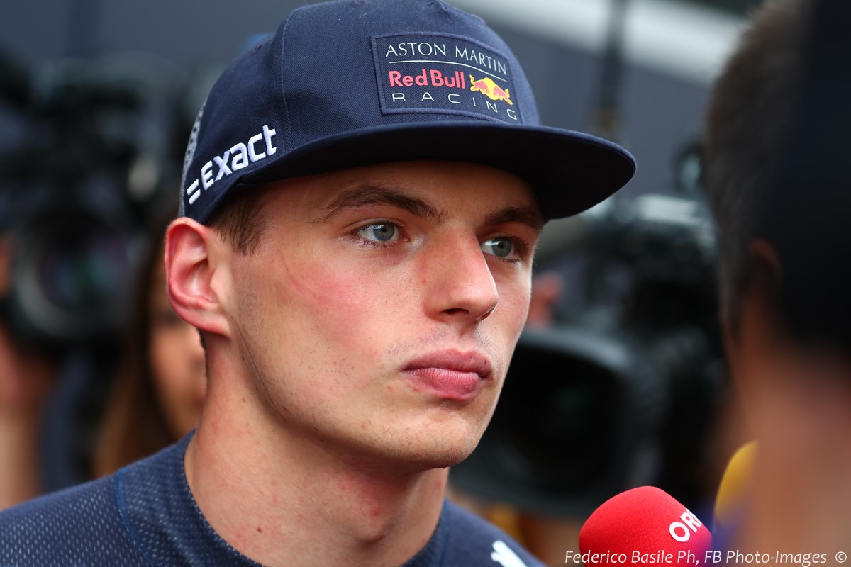 Max Verstappen complains to reporters about his handicap