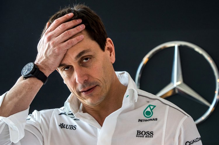 Toto Wolff - the safety workers are to the car in seconds to put out any fire and help the driver out. Is it really a concern?