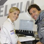 Susie is the wife of Mercedes Motorsport boss Toto Wolff