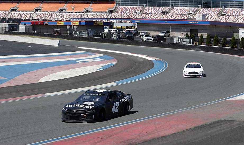 Who came up with this idea to race heavy lumbering stock cars on a silly roval?