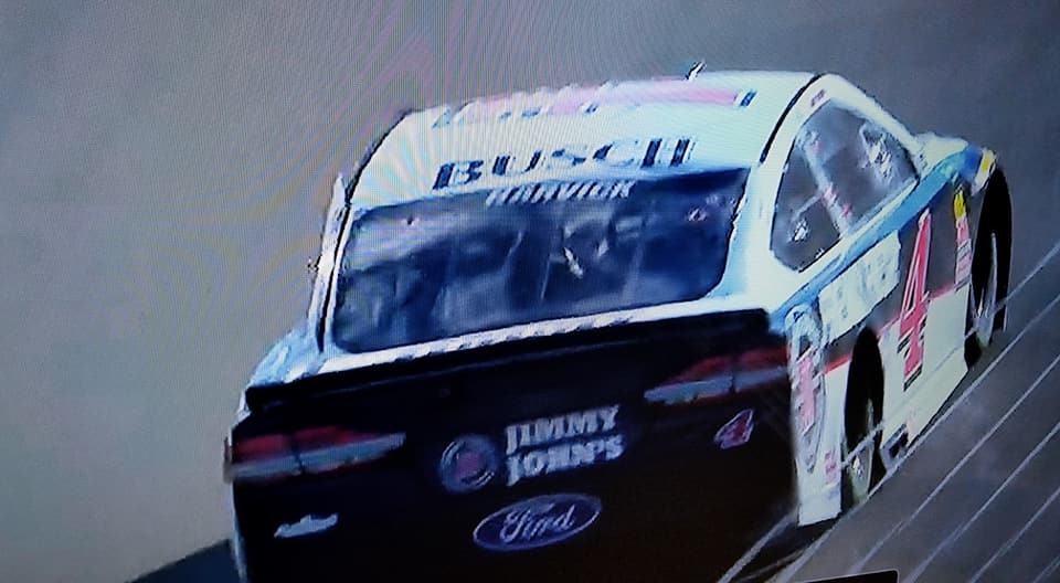 The flexible rear window trick gets overlooked by NASCAR