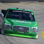 Ben Rhodes charges to pole in his Ford
