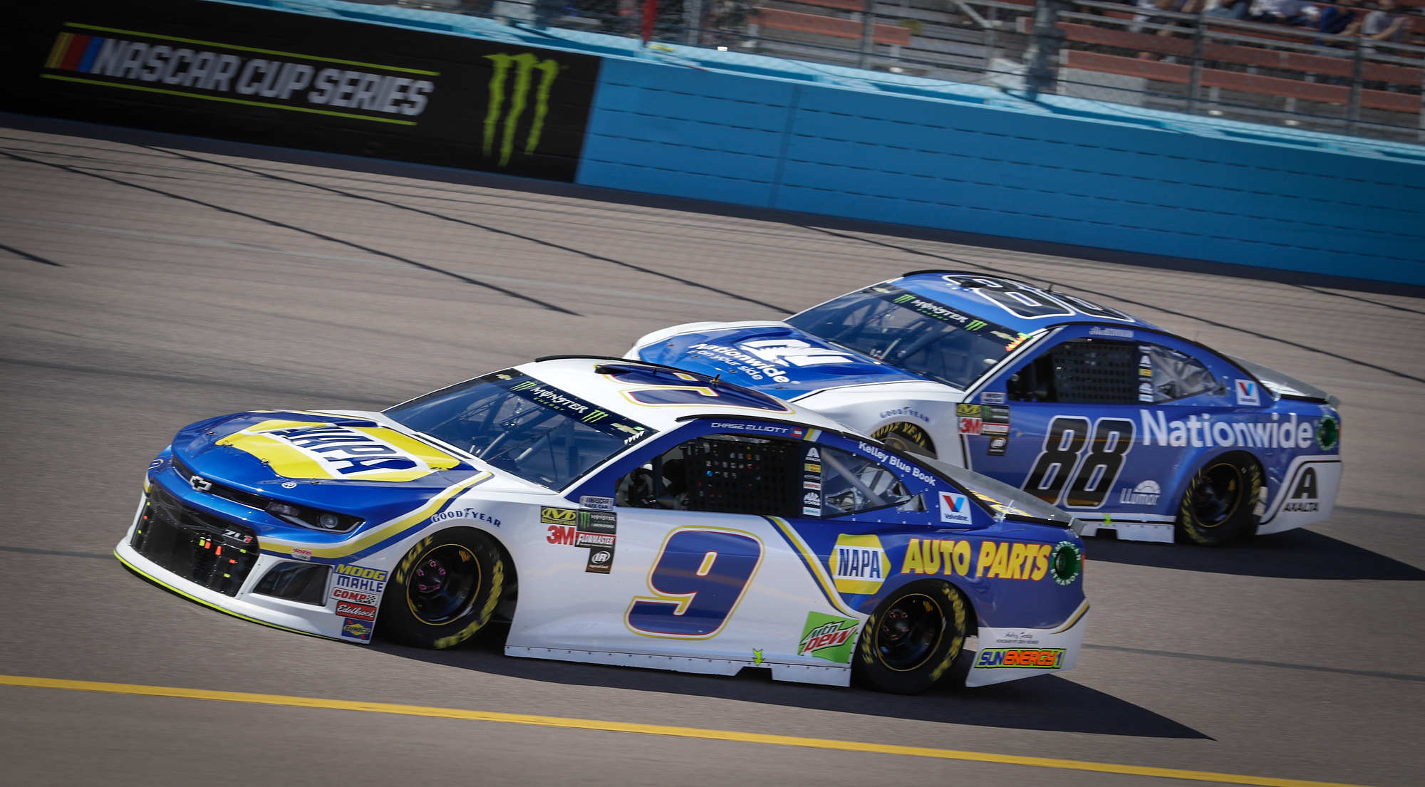 With the fix in for Ford this year the Chevy teams will not be given a chance to bend the rules to catch up. Elioot finished 3rd in Phoenix - too high up for NASCAR