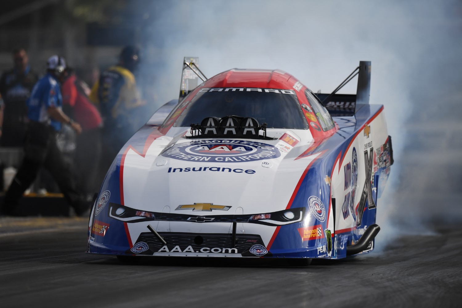 NHRA cars scream and fans are drawn to both the speed and, more importantly, the sound. The V6 turbo motors and electric race cars of today send fans headed to the exits, not to return