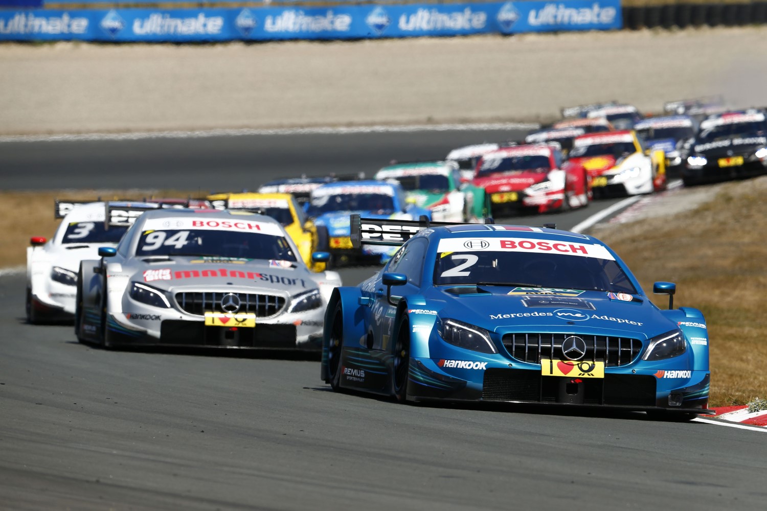 Paffett leads from the start