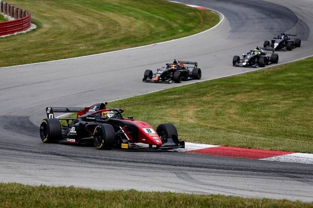 Whether it was Formula 3 cars or USF2000 cars, Kyle Kirkwood was untouchable