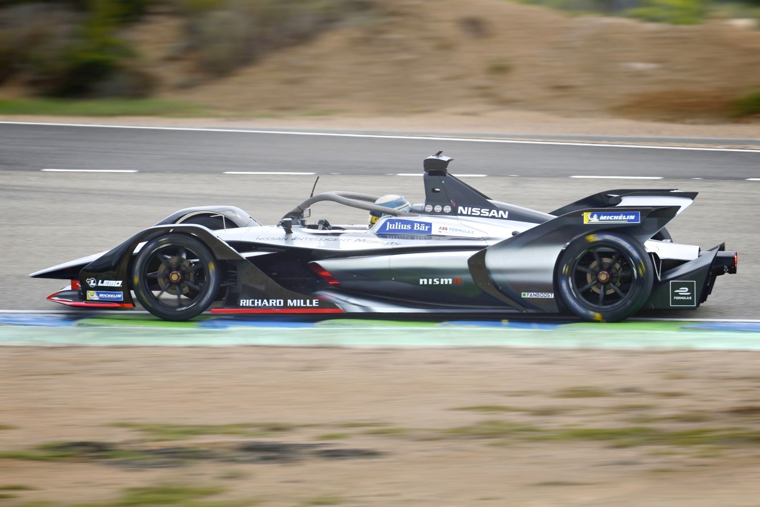 New e.dams Formula E car. Note Halo