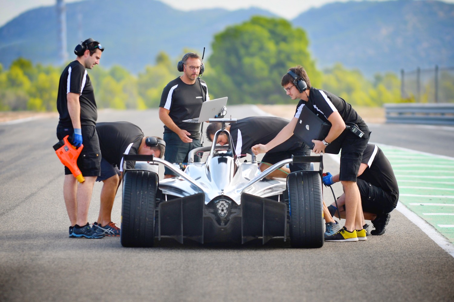 Note the size of the Formula E diffusers. The cars are so slow they need large diffusers to generate adequate downforce