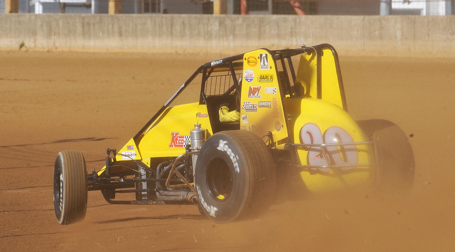 Coons in the Nolen Racing sprint car