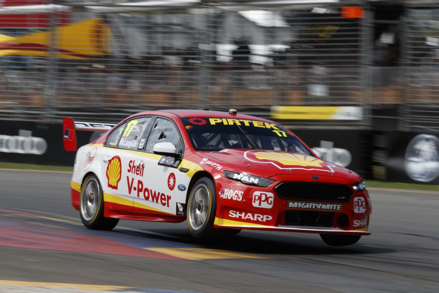 Scott McLaughlin is a close 2nd