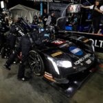 The #10 Cadillac had problems during the night and are out of contention