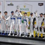 It was an all Detroit podium in GTLM - Ford and Chevy