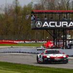 #912 Porsche takes the checkered flag to win GTLM
