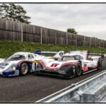 Two historic Porsches