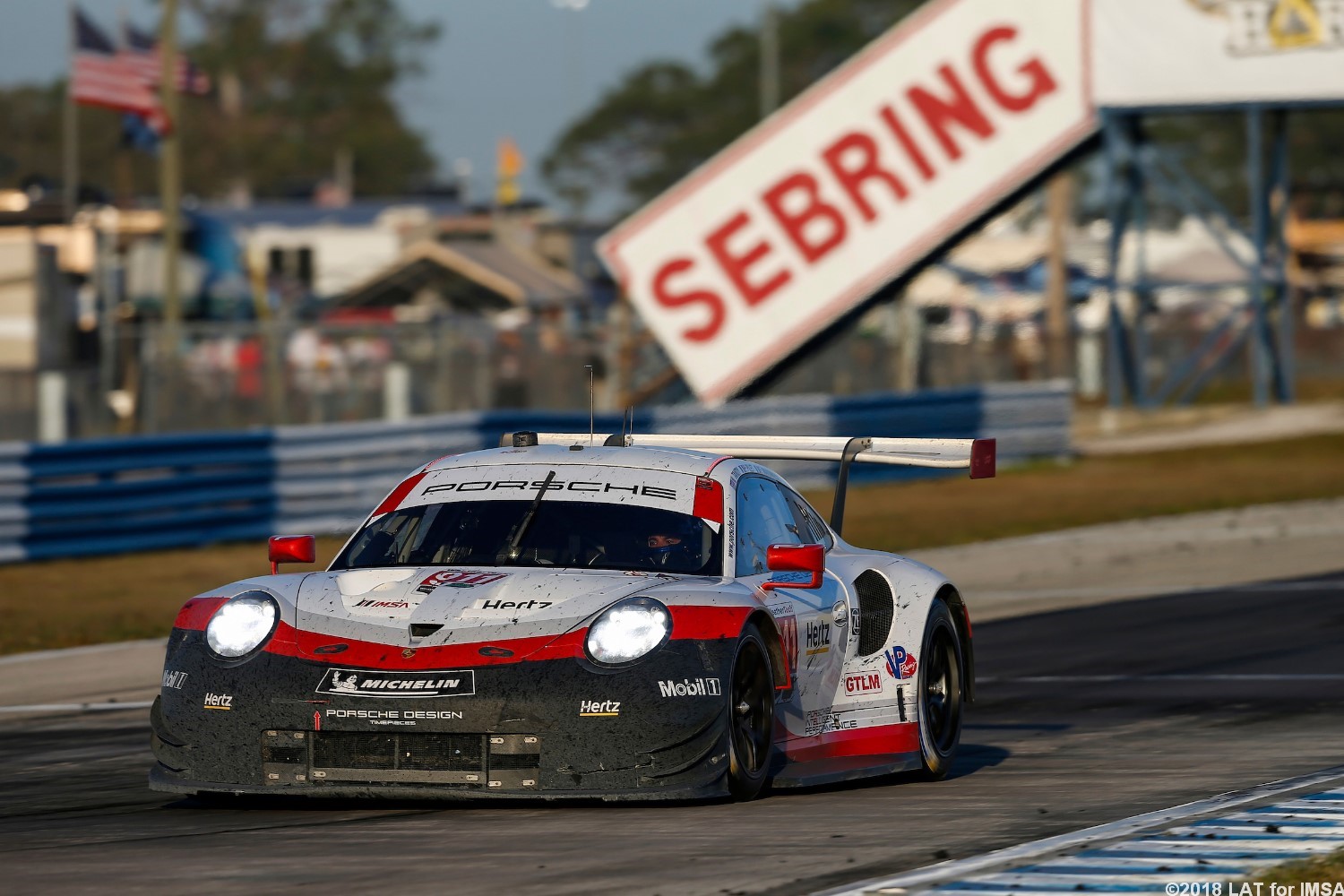 The car nos. will change but the IMSA Porsche team will be the same